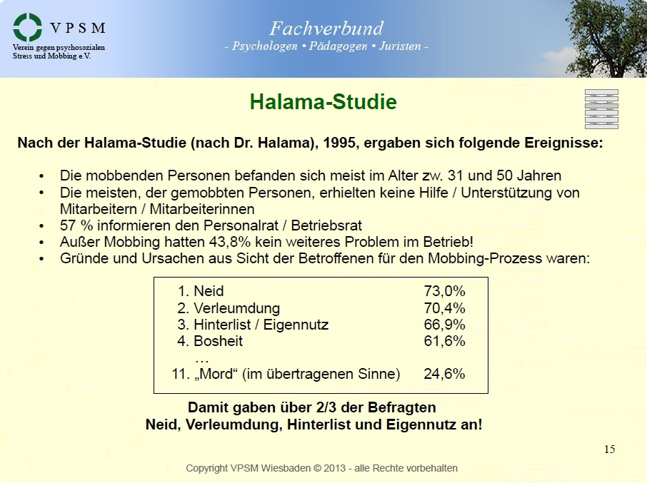 Halama Studie